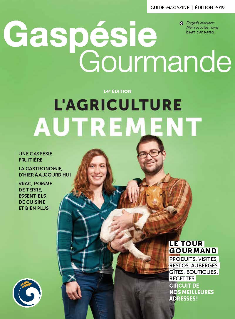 Lancement du Guide-Magazine Gaspésie Gourmande 2019