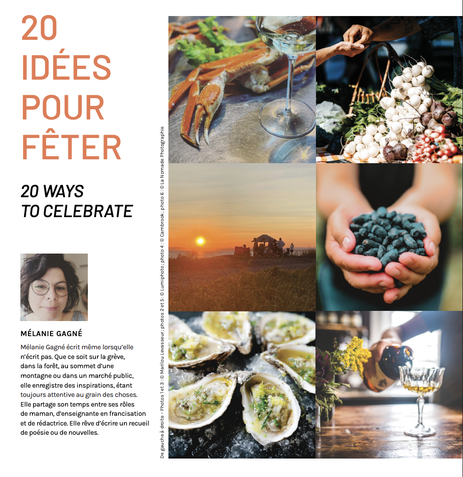 20 IDÉES POUR FÊTER