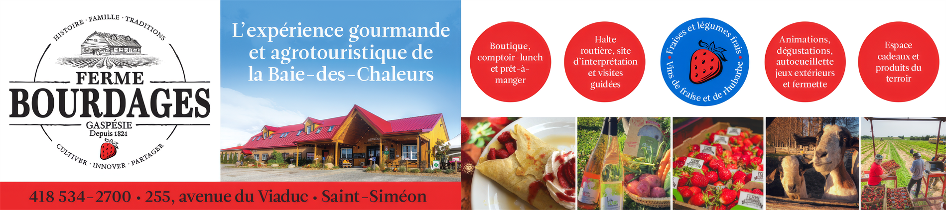 Pub Ferme Bourdages 2026