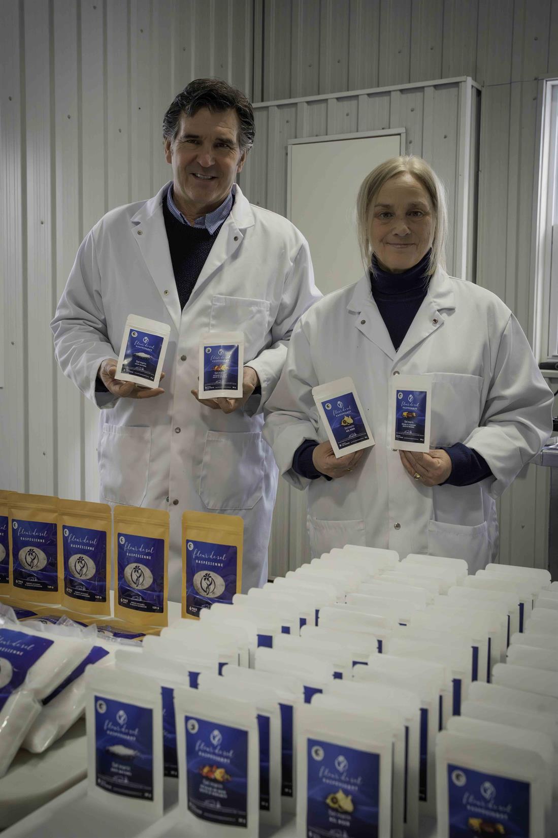 Fleur de sel gaspésienne